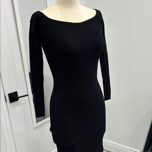 Hera Collection Black Long Sleeve Dress